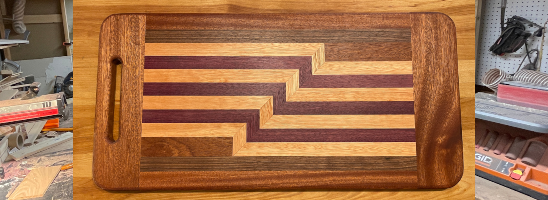 A cutting board